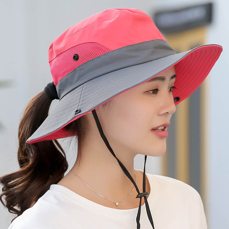 Couple Sun Hat Summer Men And Women Outdoor Sports Fisherman Hat Female Sun Hat Sun Hat Travel Mountaineering Travel Hat V.I.P Digital Presence
