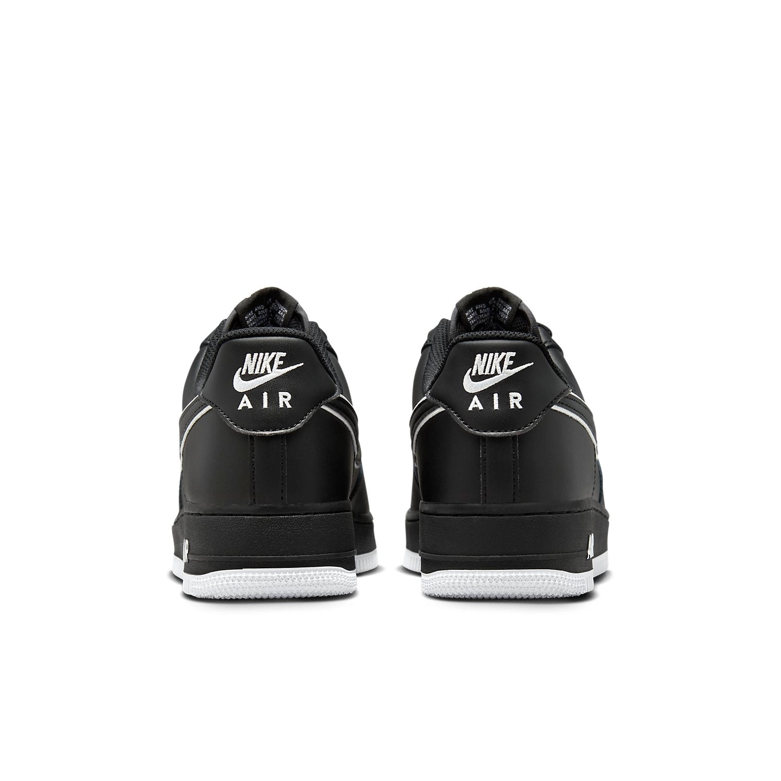 Nike Air Force 1 Low '07 Black White Sole (2023)
