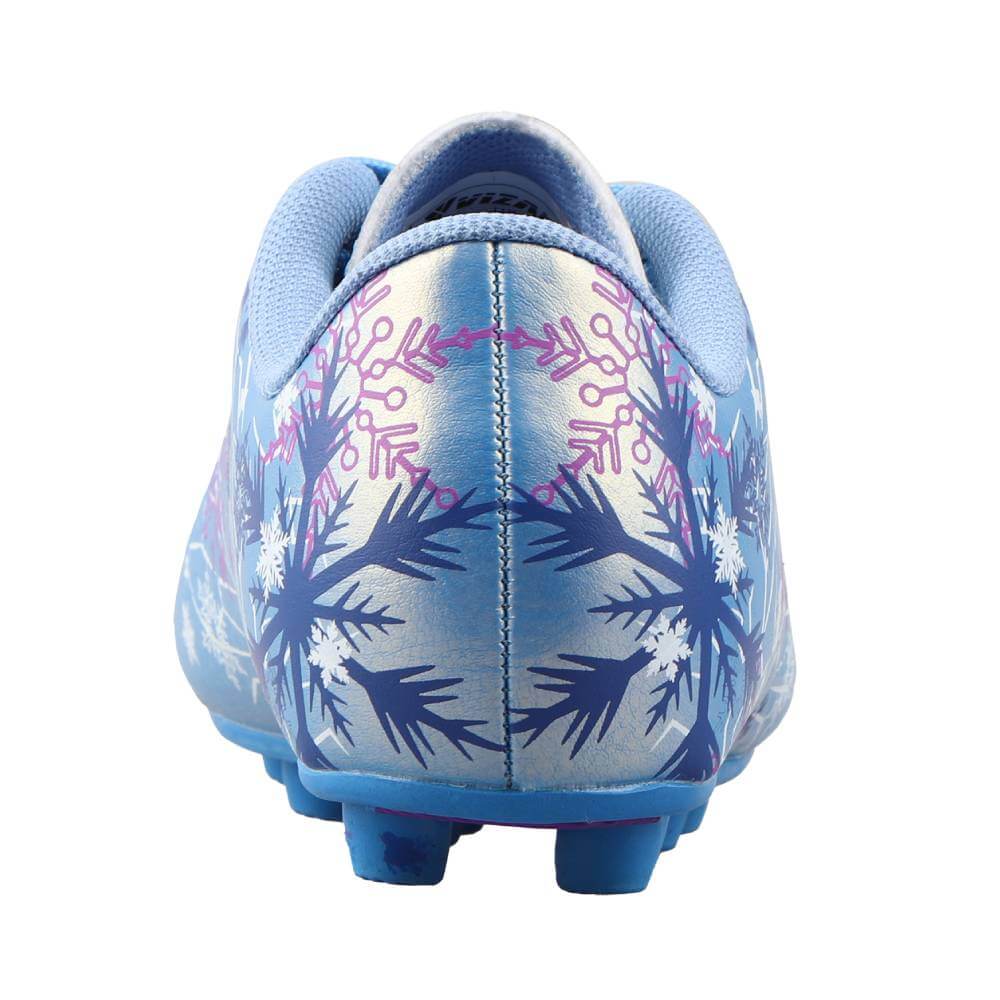 Vizari Sports Frost 3 Youth Firm Ground Soccer Cleats for Natural Grass and Outdoor Play- Blue Vizari Sports