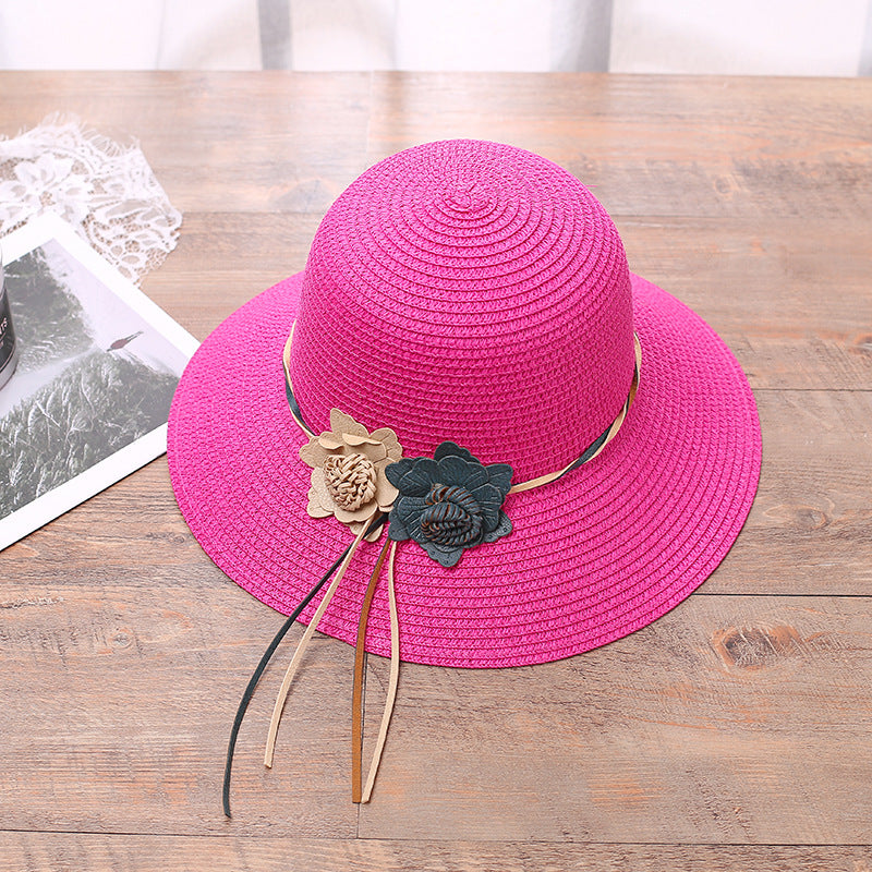 Girls Hats Children Raw Edge Straw Hat For Girls Kids Sun Cap Girls  Hat Baby Beach Caps In leegant Modern Design Stevvex