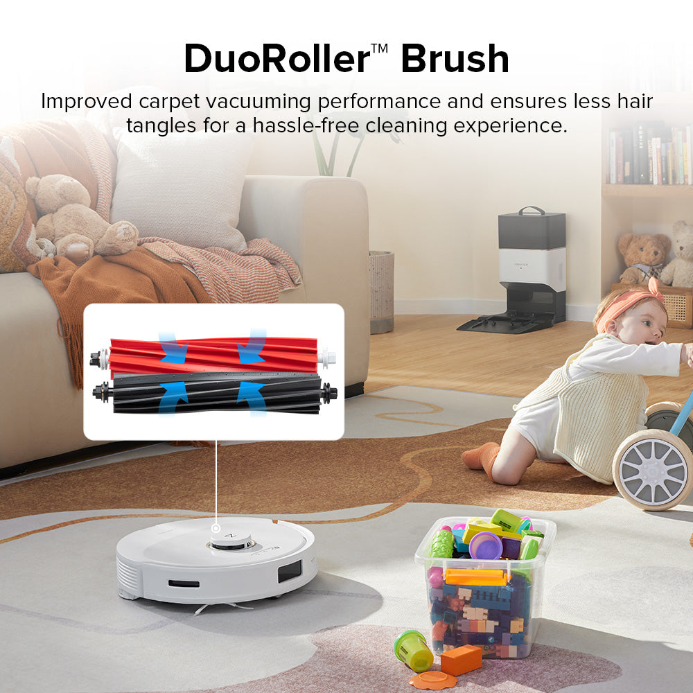 Roborock Q8 Max+ Robot Vacuum and Mop with Auto-Empty Dock Roborock US Official Store