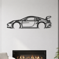 911 GT3 RS Model 992 Detailed Metal Car Wall Art - MT0859 Modello Turbo