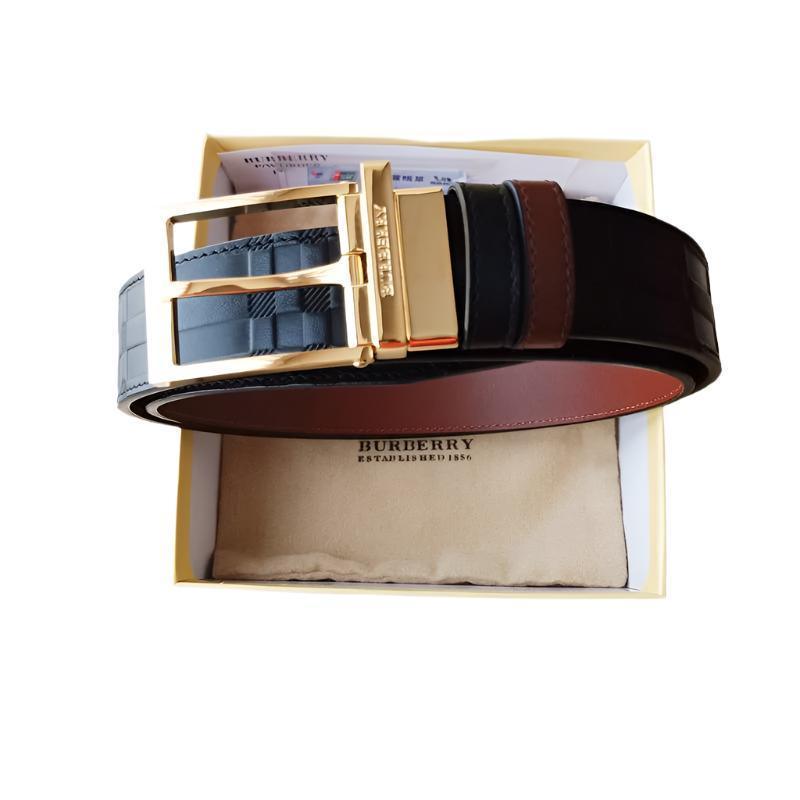 Burberry Leather Vintage Belt 'Black' Banlieue91