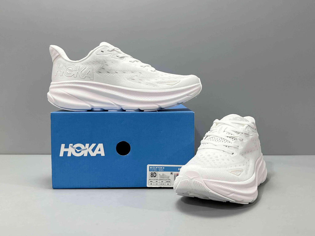 Hoka One One Clifton 9 'White' Banlieue91