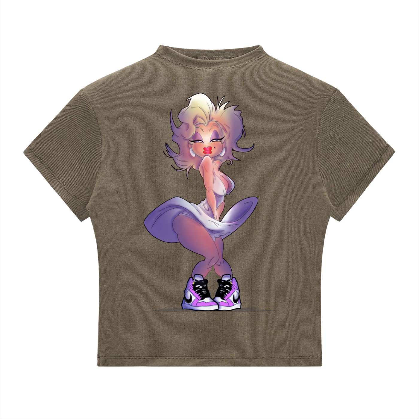 Essential Slim Fit Mock Neck T-Shirt