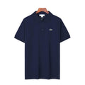 Lacoste Blue T-Shirt with Collar Banlieue91