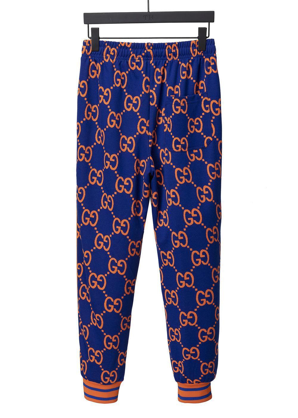 Gucci Long Pant 'Blue/Orange' Banlieue91