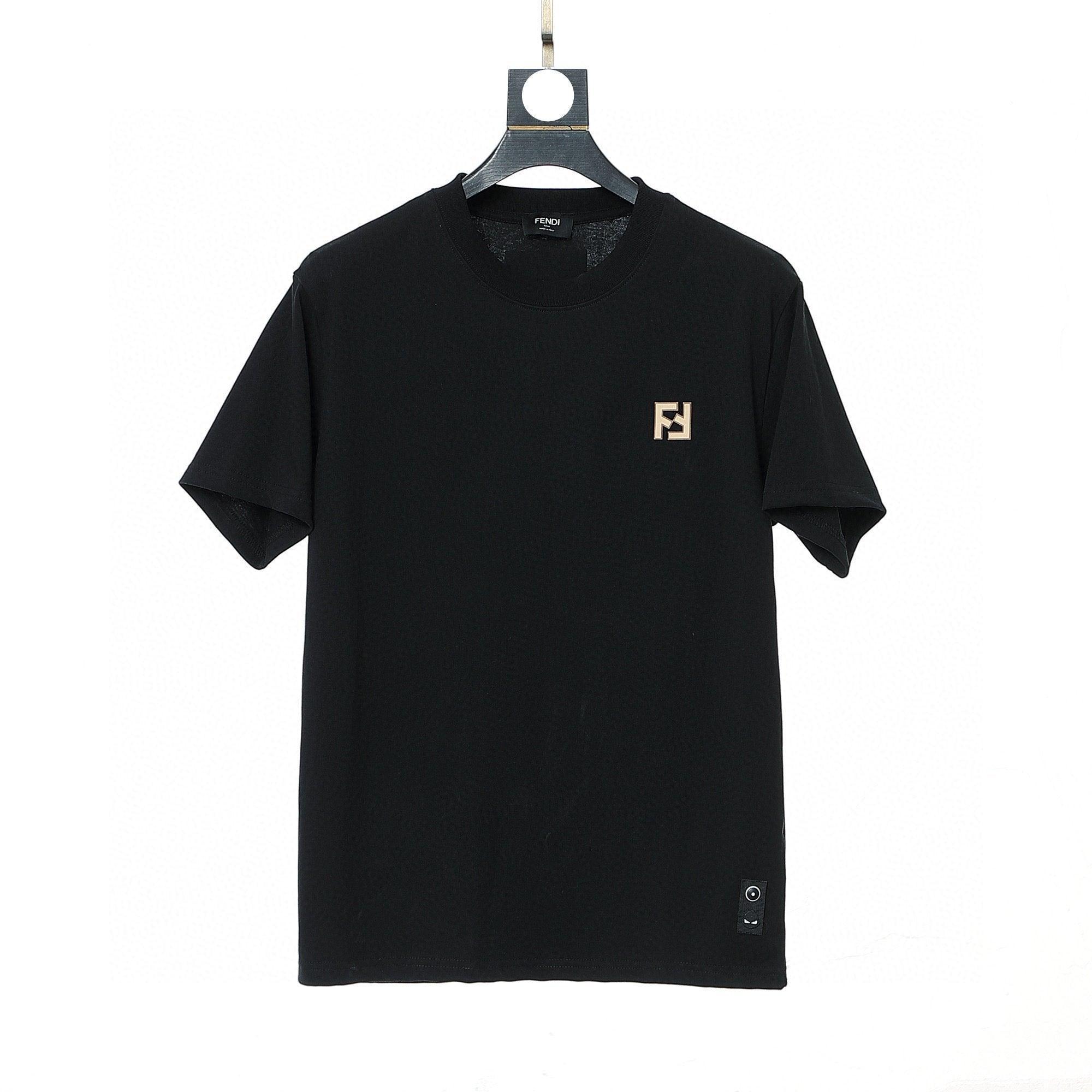 Fendi T-Shirt without Collar 'Black' Banlieue91