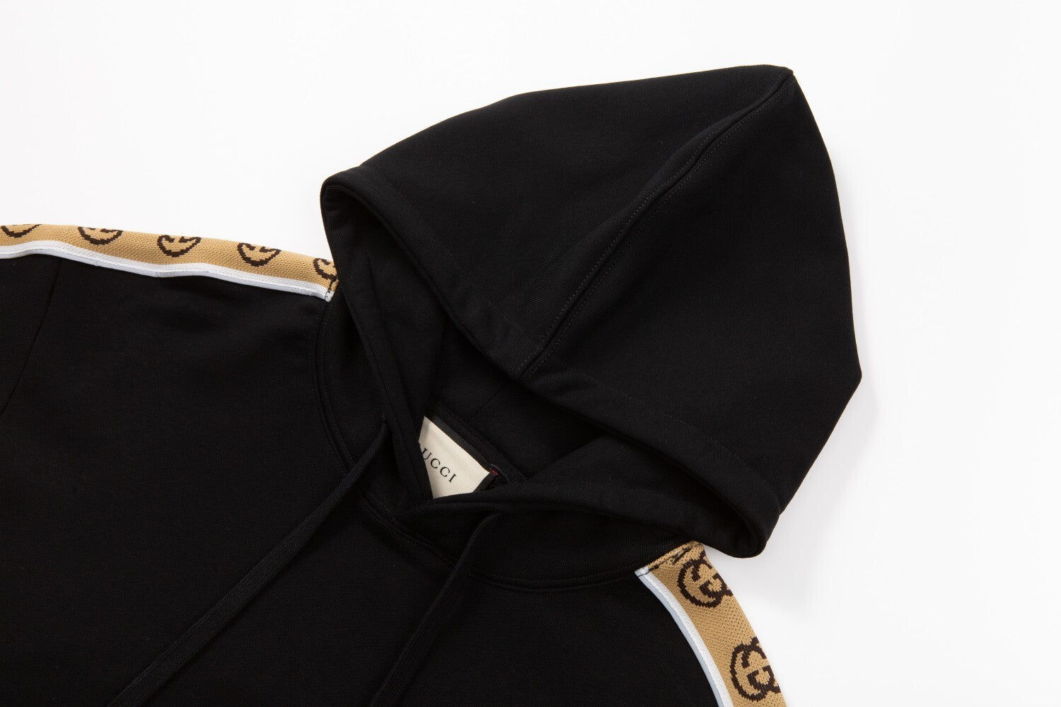 Gucci Cotton Jersey Hooded Sweatshirt Banlieue91