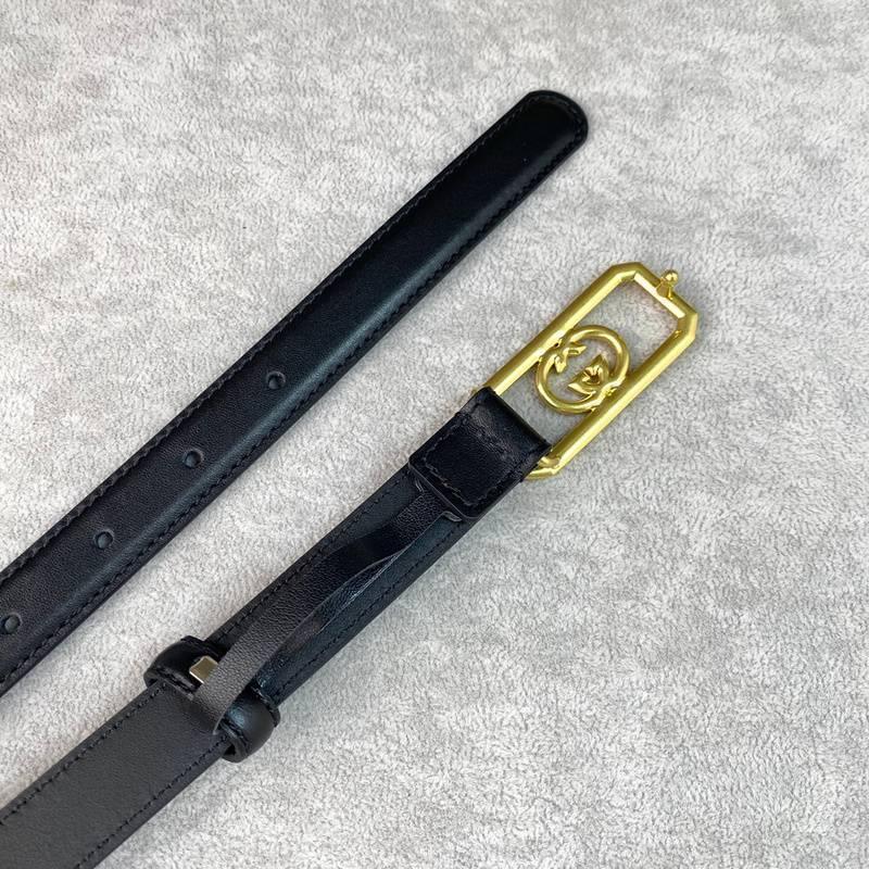 GUCCI Embellished coated-canvas and leather belt 'Black' Banlieue91