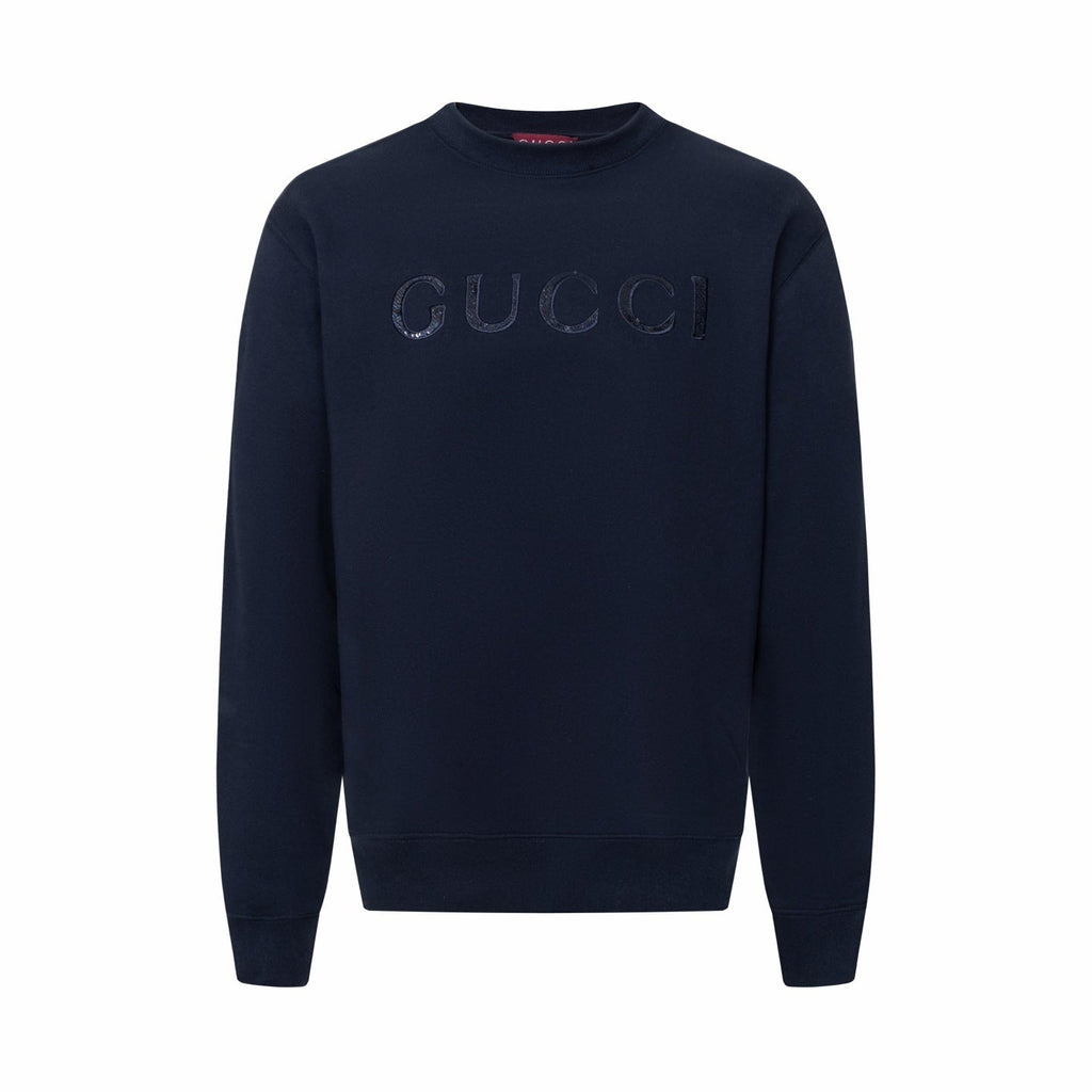 Cotton jersey sweatshirt with embroidery