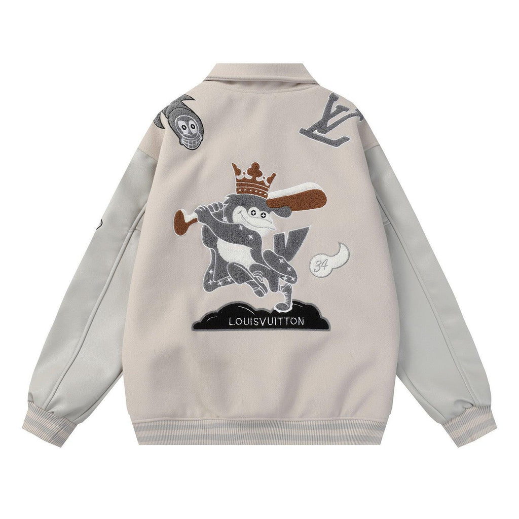 LOUIS VUITTON Varsity Jacket 'Beige' Banlieue91