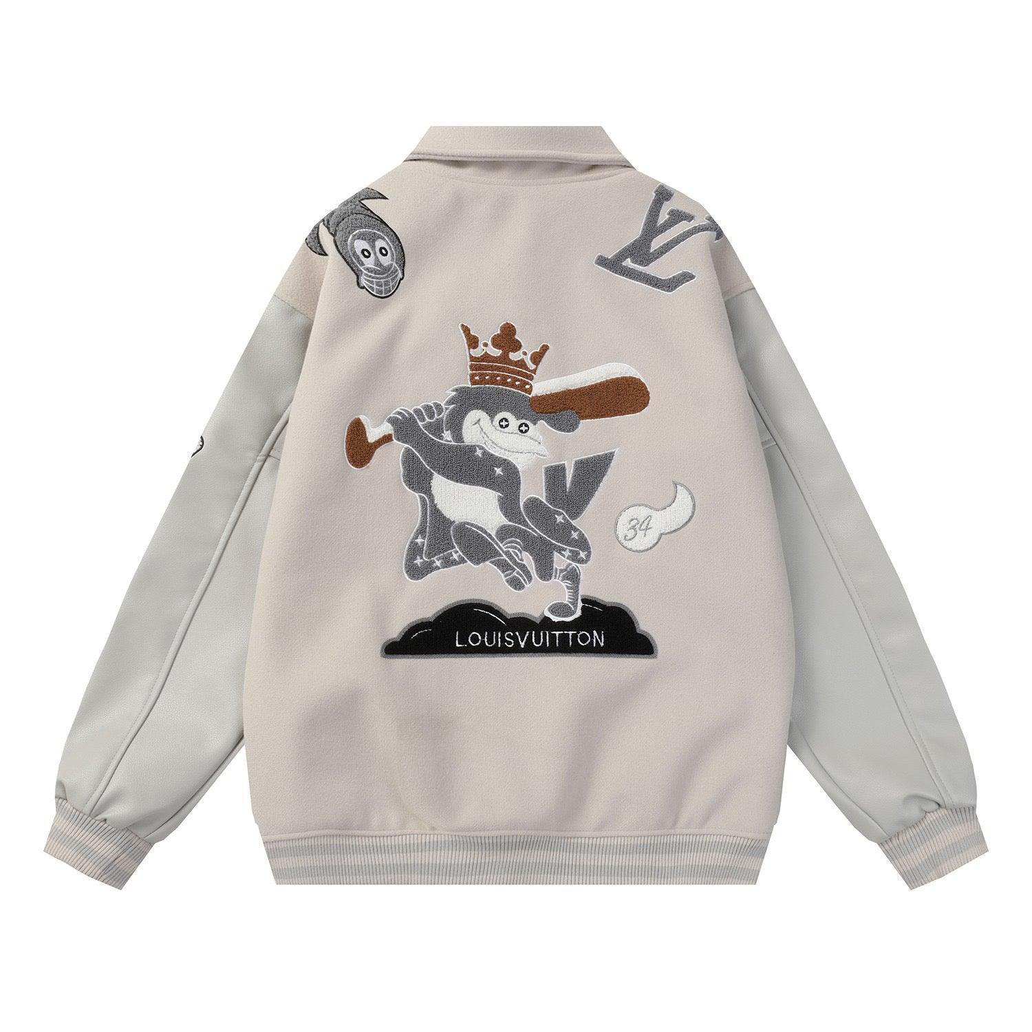 LOUIS VUITTON Varsity Jacket 'Beige' Banlieue91