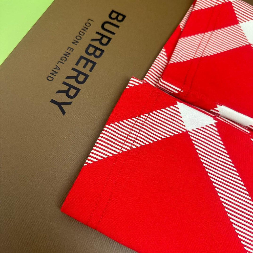 Burberry T-Shirt Without Collar 'Red' Banlieue91