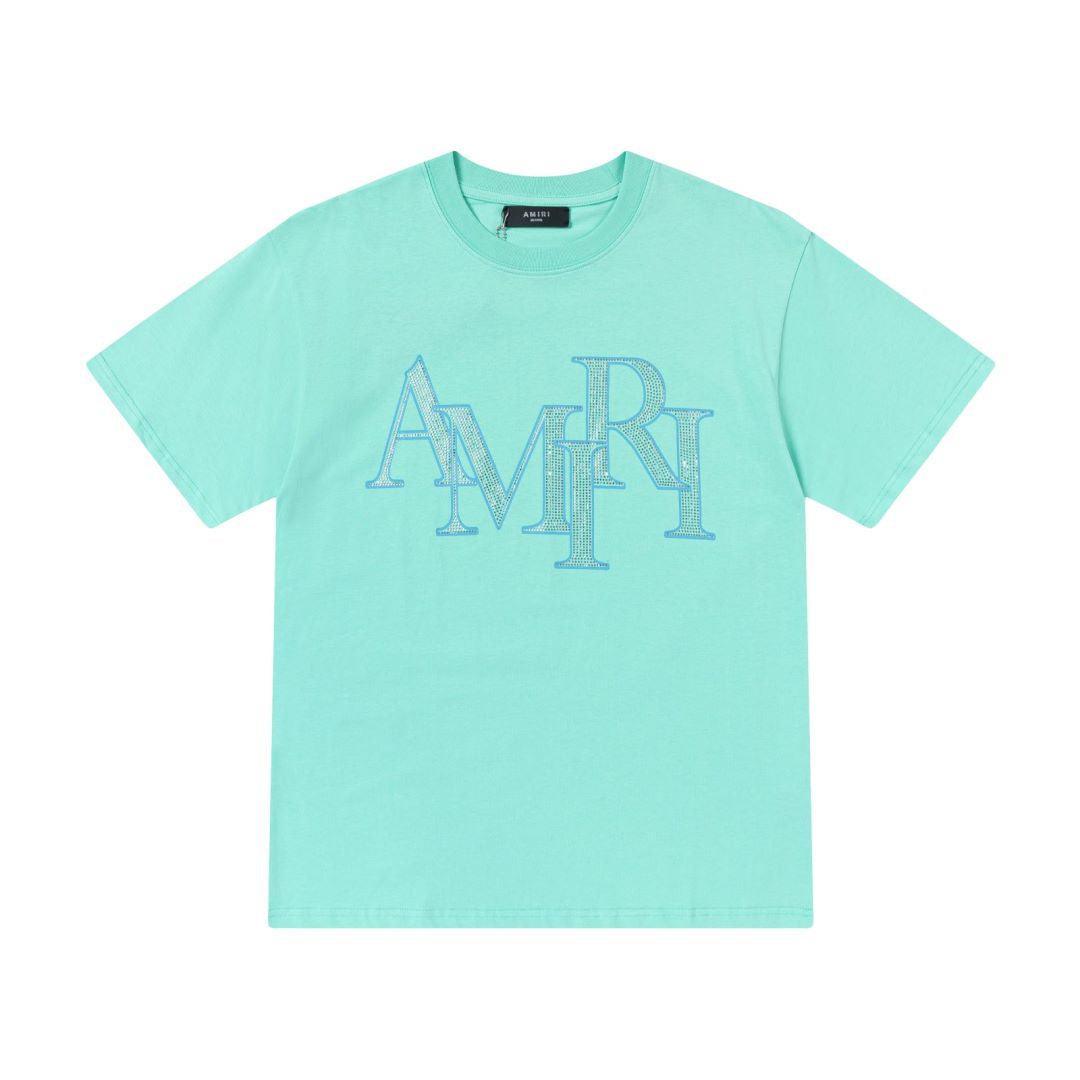 Amiri T-Shirt Without Collar Banlieue91