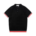 Thom Browne Black T-Shirt with Collar Banlieue91