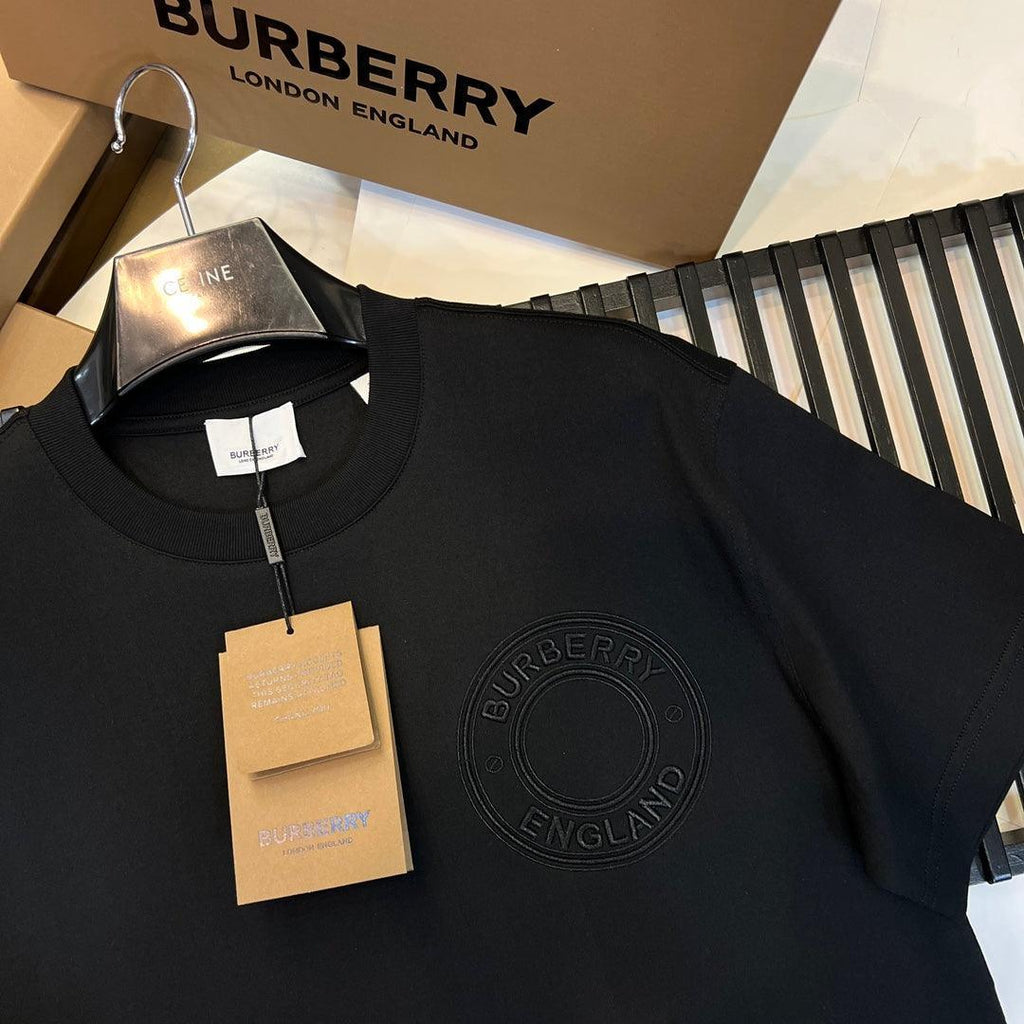Burberry T-Shirt Without Collar 'Black' Banlieue91
