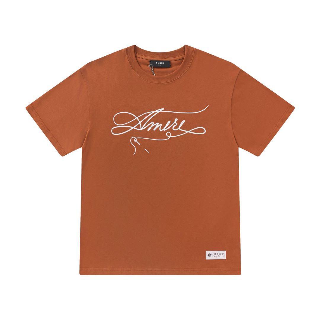 Amiri Clay T-Shirt Without Collar Banlieue91