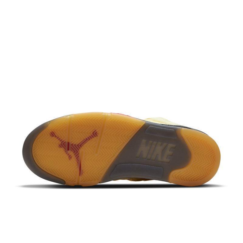 Air Jordan 5 Retro Sail Virgil Abloh Tan Banlieue91