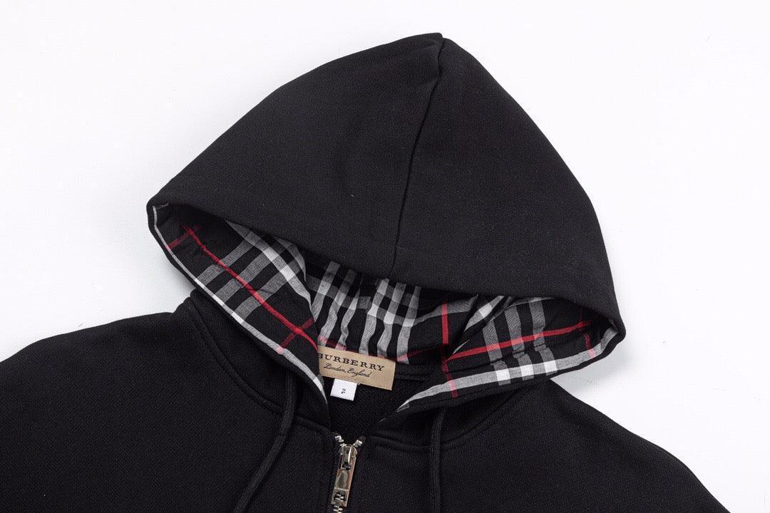 Burberry Willowchk hoodie Black Banlieue91