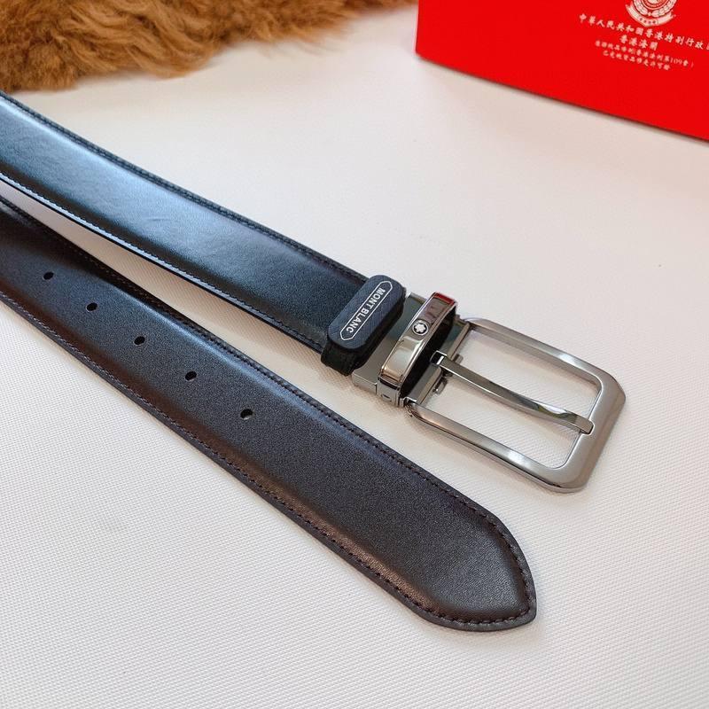 Mont Blanc Men's Belt 'Black' Banlieue91