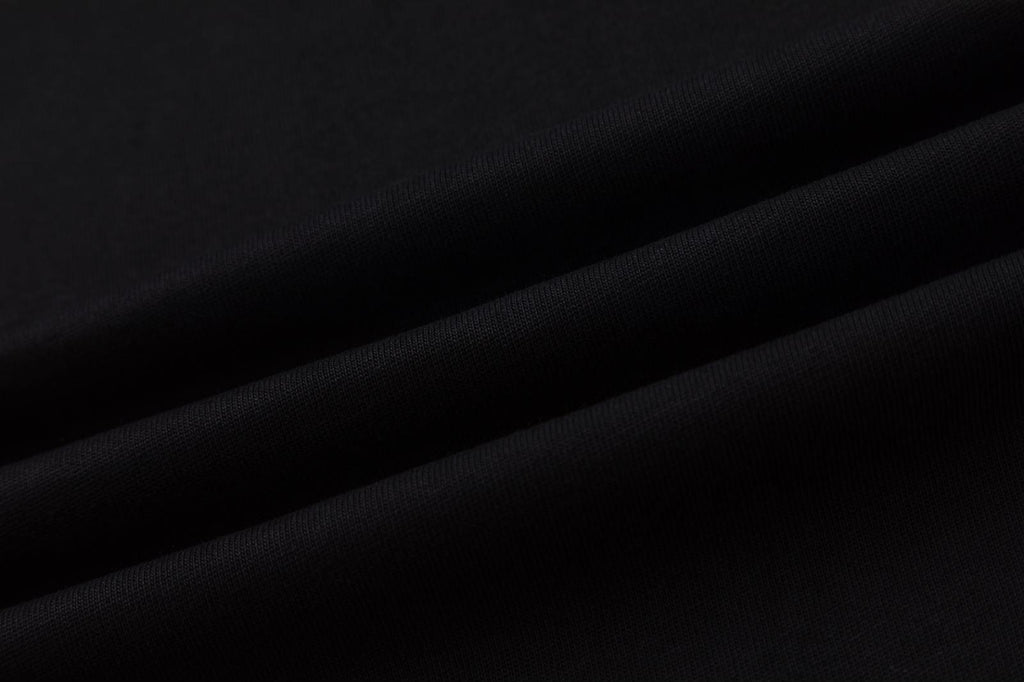 Amiri Black T-Shirt Without Collar Banlieue91