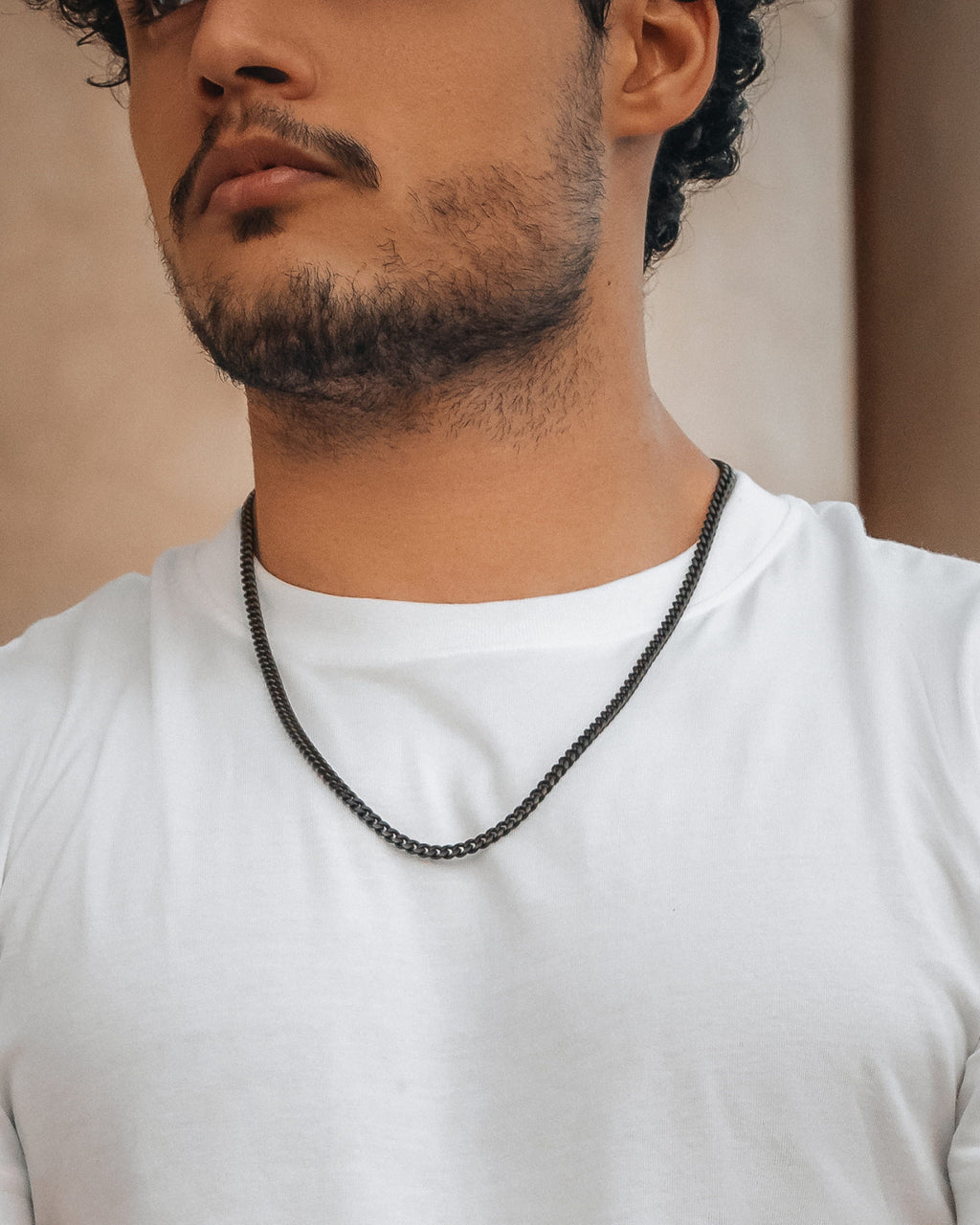 Black Cuban Link Chain (5mm) RTZN
