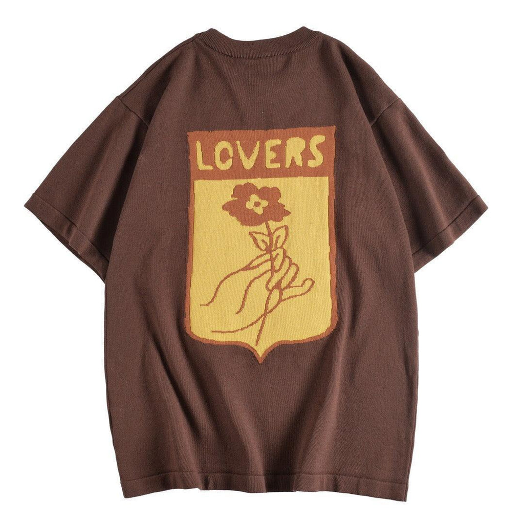 Louis Vuitton T-Shirt Without Collar 'Brown' Banlieue91