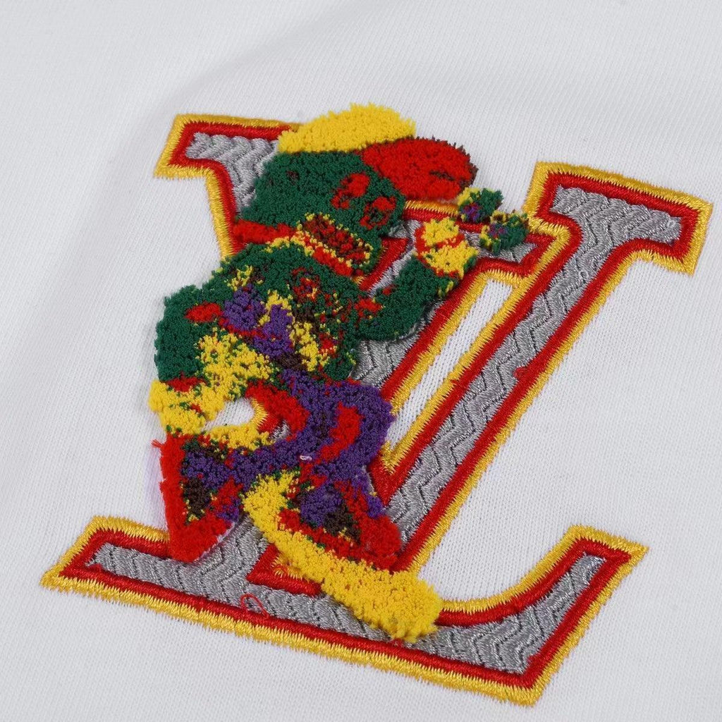 Louis Vuitton T-Shirt Without Collar 'White' Banlieue91