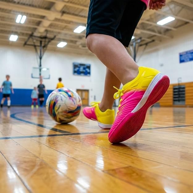 Vizari Liga Indoor Soccer Shoes – Pink Vizari Sports