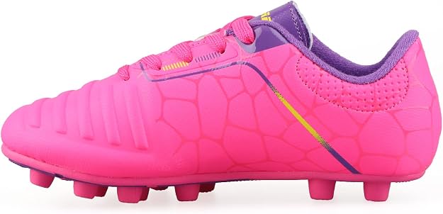 Vizari Catalina Junior Firm Ground Soccer Cleats – Pink/Purple/Yellow Vizari Sports