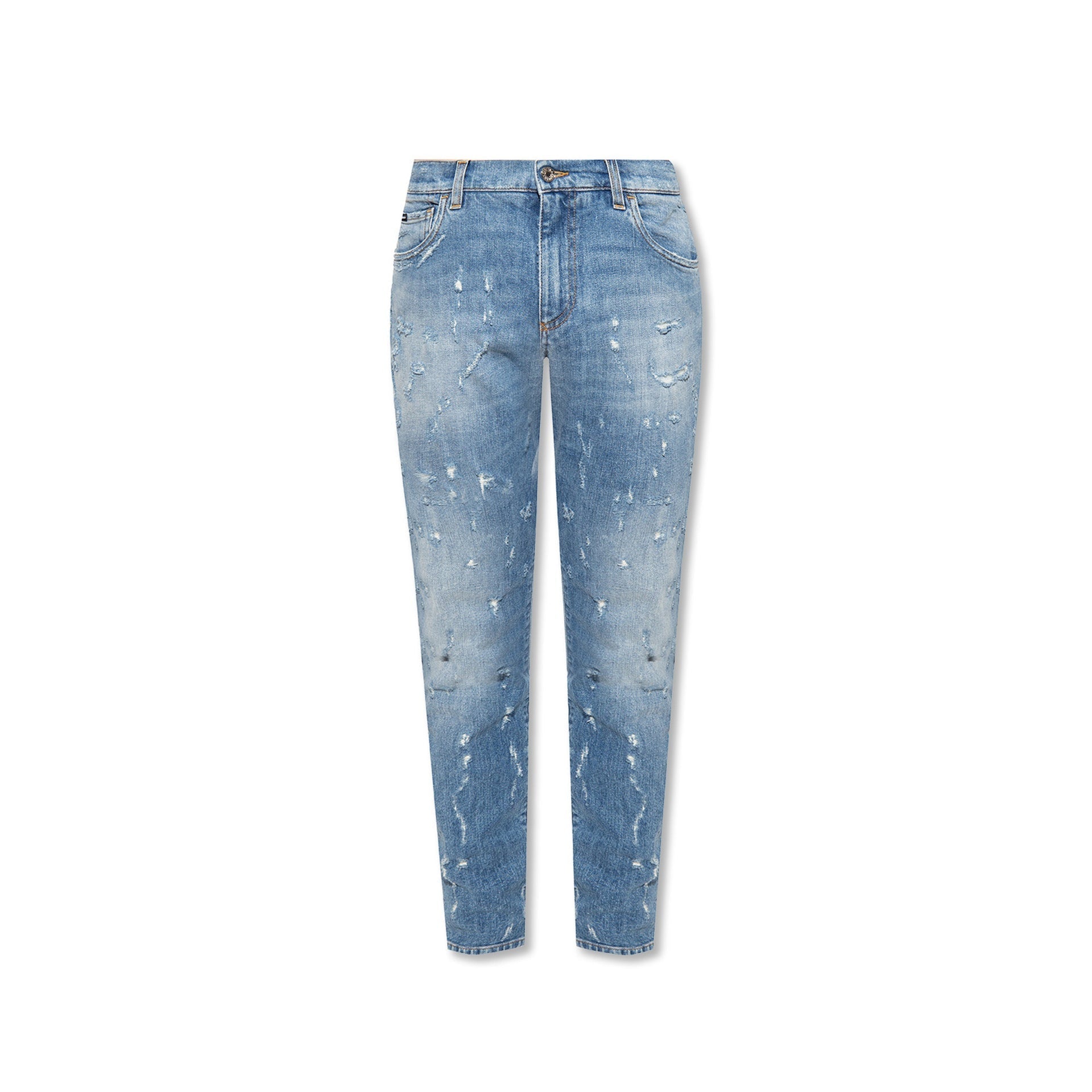 Dolce & Gabbana Cotton Denim Jeans