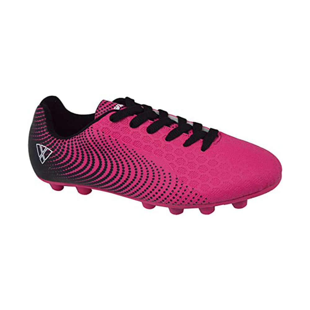 Stealth Firm Ground Soccer Shoes -Pink/Black Vizari Sports