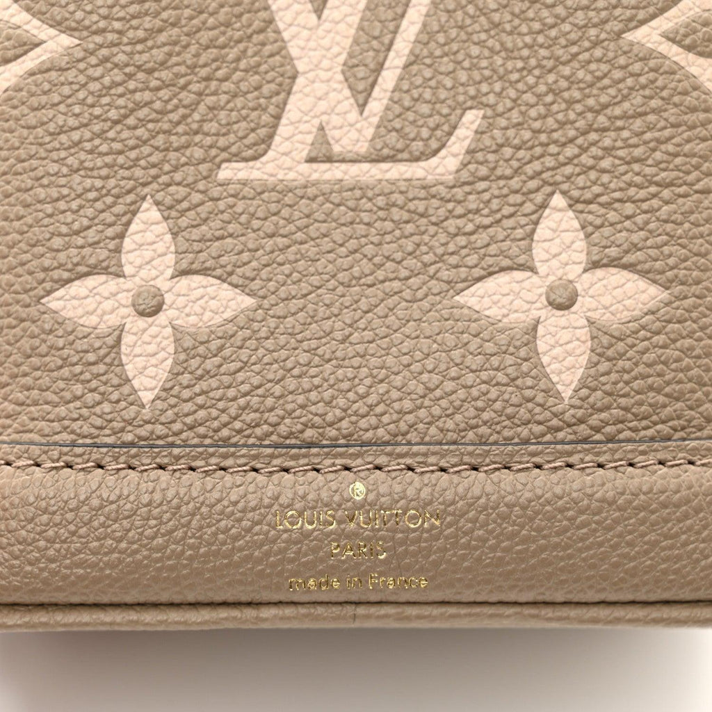 Louis Vuitton  Empreinte Monogram Giant Nano Noe Tourterelle Creme Banlieue91
