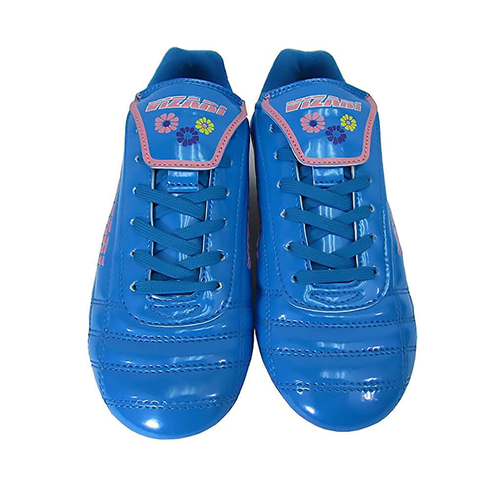 Kids Blossom Firm Ground Soccer Cleats ??Blue/Pink Vizari Sports