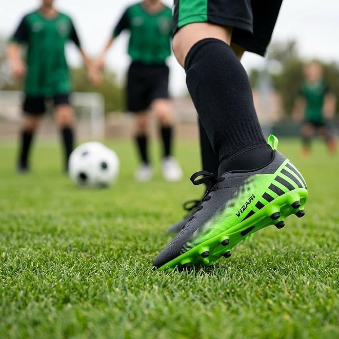 Vizari Santos Junior Firm Ground Mid Cut Soccer Shoes Vizari Sports