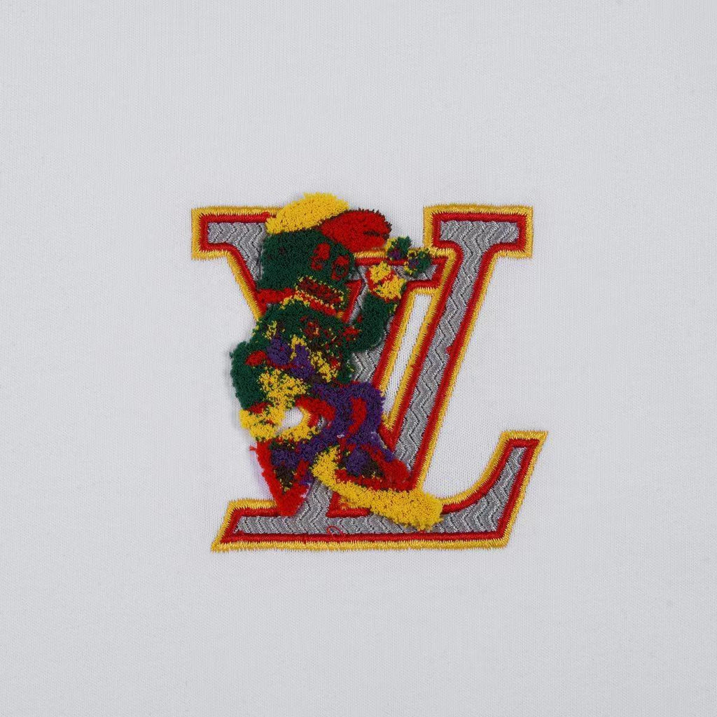 Louis Vuitton T-Shirt Without Collar 'White' Banlieue91