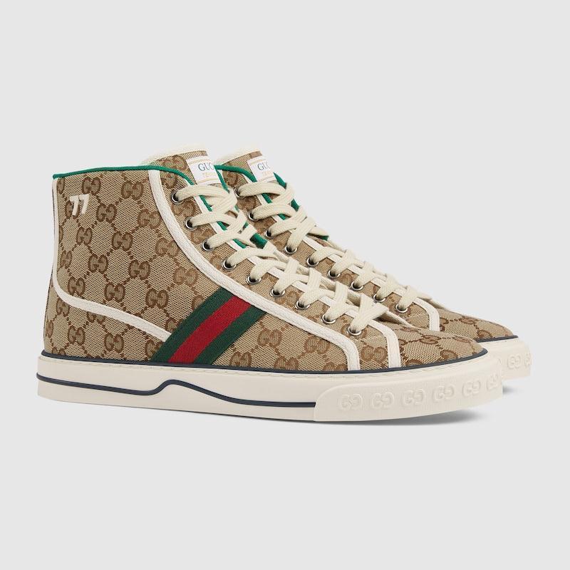 Gucci Tennis 1977 Canvas High Top Banlieue91