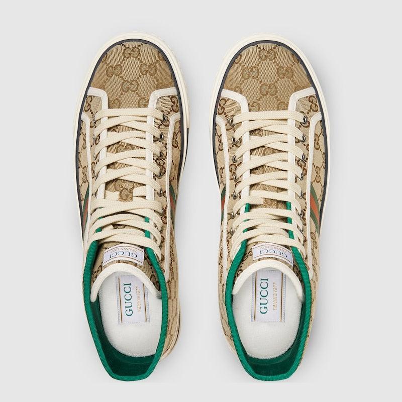Gucci Tennis 1977 Canvas High Top Banlieue91