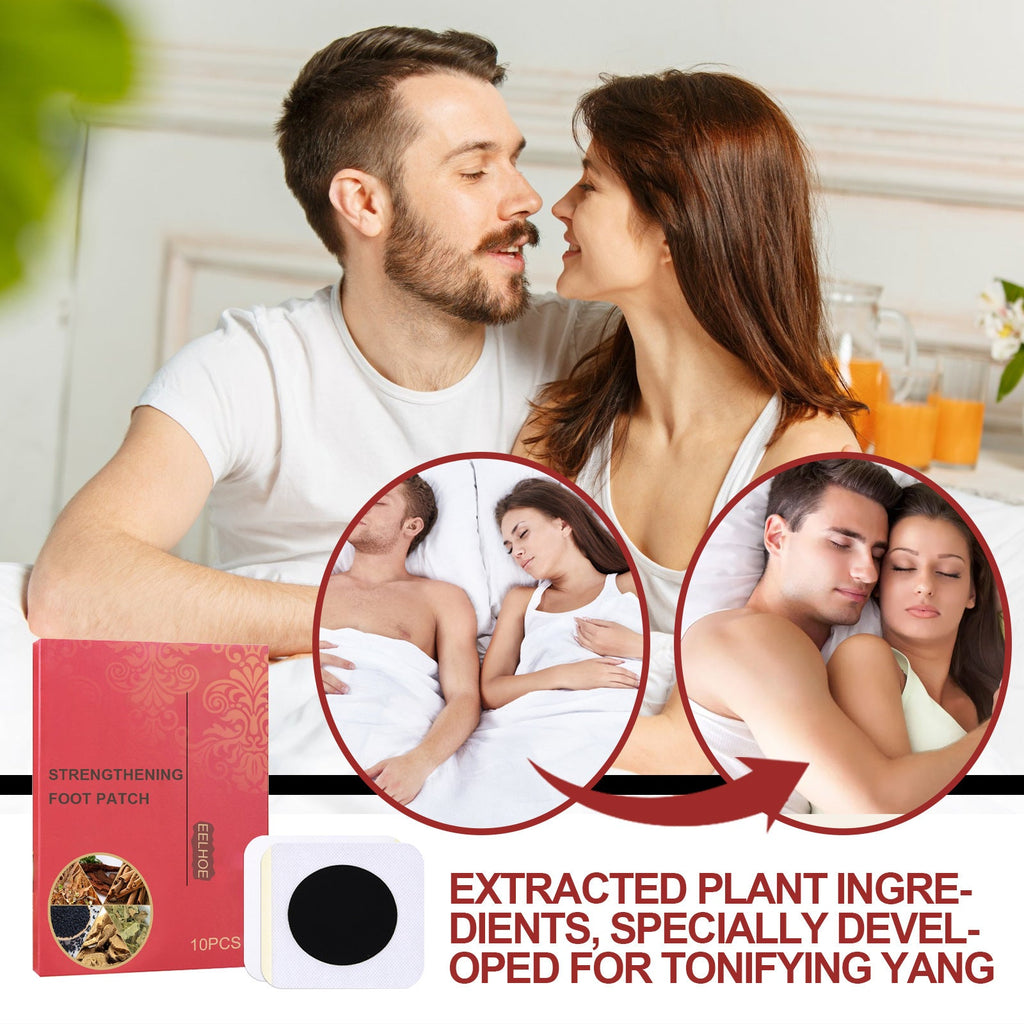 Strengthening Foot Patch, Lock Yang Patch Kidney Health Care Strong Male Foot Patch Fuyang Stick Body Point Patch