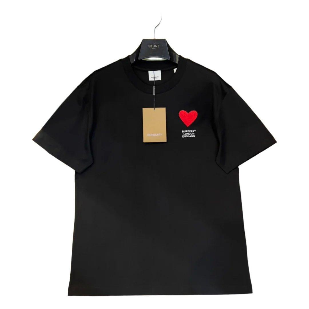 Burberry T-Shirt Without Collar 'Black' Banlieue91