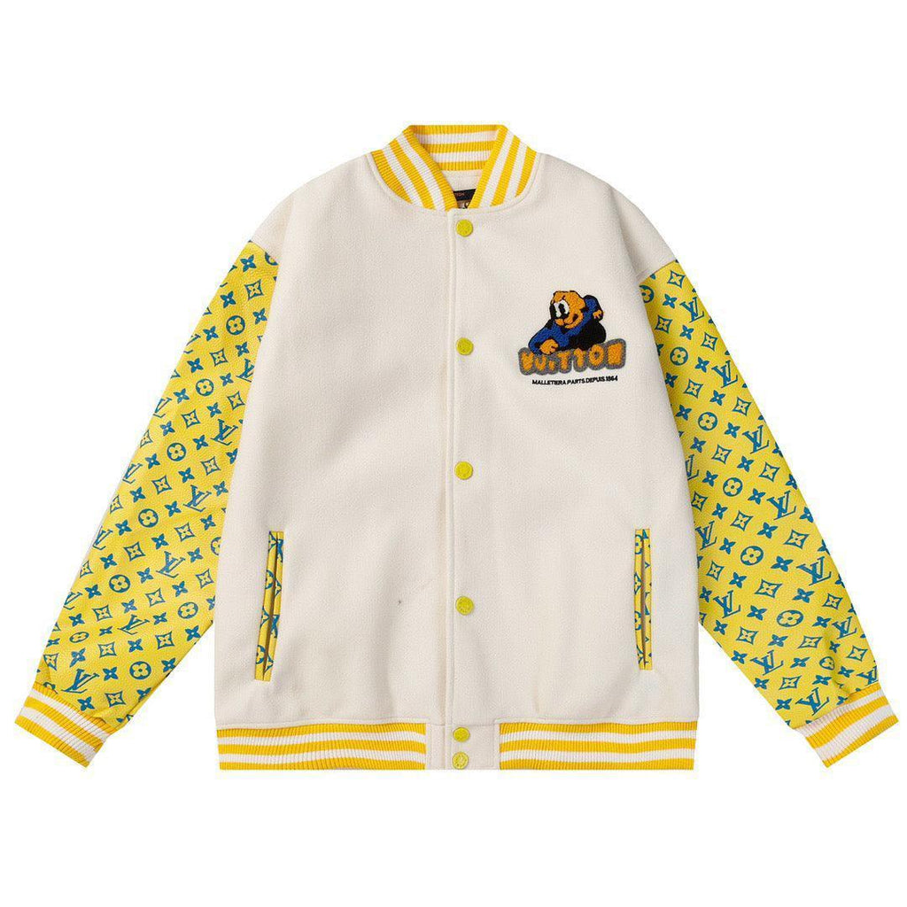 Louis Vuitton Yellow and Cream Jacket Banlieue91
