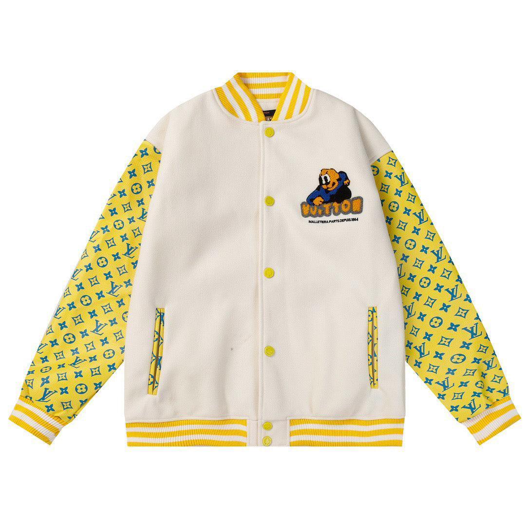 Louis Vuitton Yellow and Cream Jacket Banlieue91