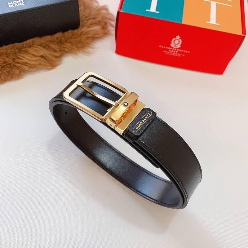 Mont Blanc Men's Belt 'Black' Banlieue91