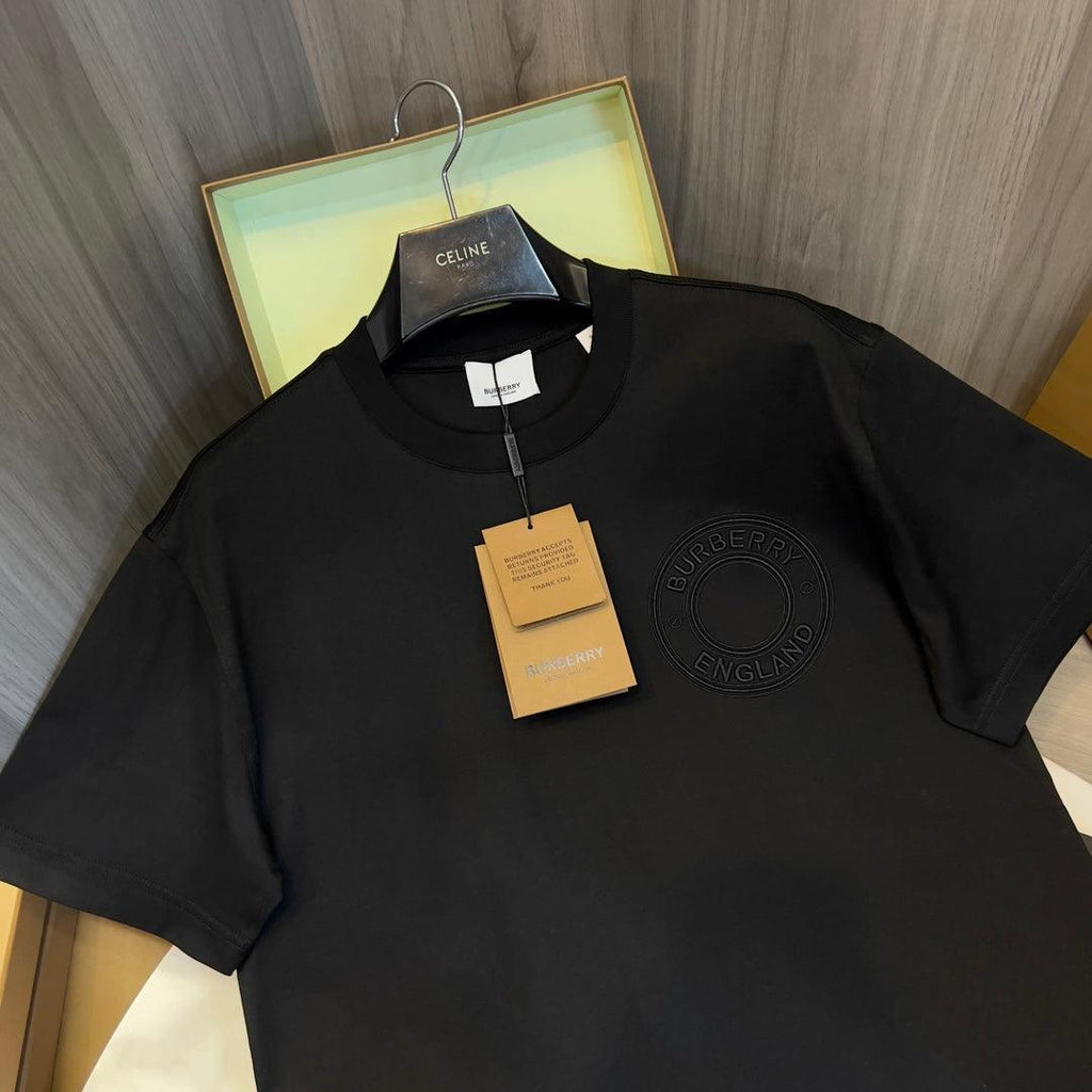 Burberry T-Shirt Without Collar 'Black' Banlieue91