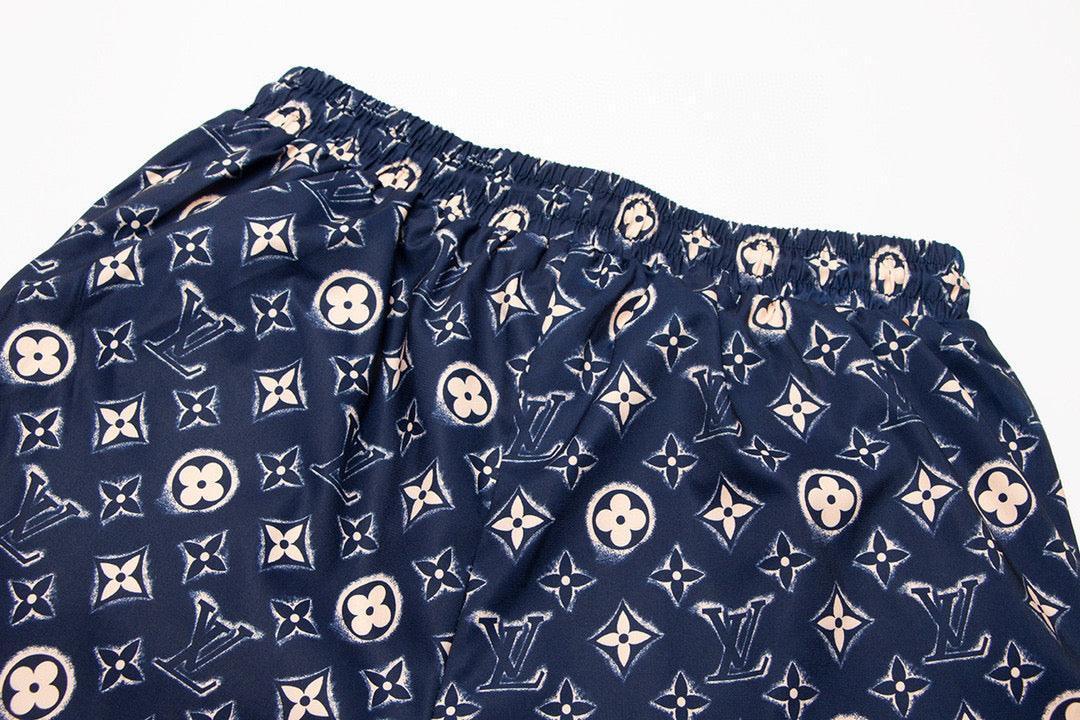 Louis Vuitton Sport Short Pant 'Blue' Banlieue91