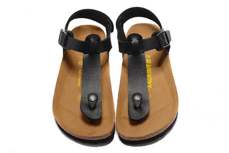 Birkenstock Women's Kairo Leather T-Strap Sandal