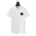 Dior White T-Shirt With Collar Banlieue91