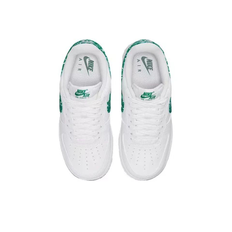 Nike Air Force 1 'Essential White/Green Paisley' Banlieue91