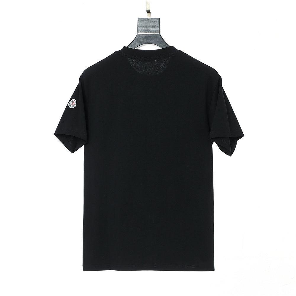 Moncler T-Shirt Without Collar 'Black' Banlieue91